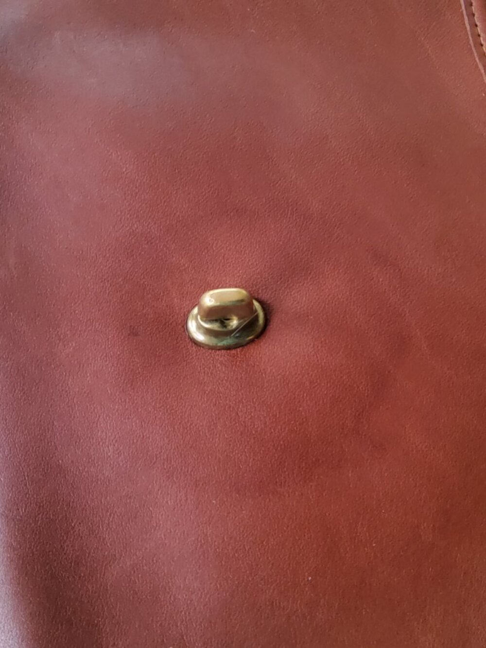Vintage Coach Lenox Bag in British Tan 9918 - Picture 13 of 15